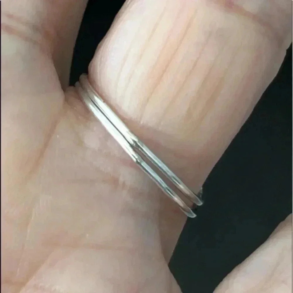 925 Sterling Silver Intertwining Knots Ring NWT - Picture 4 of 7